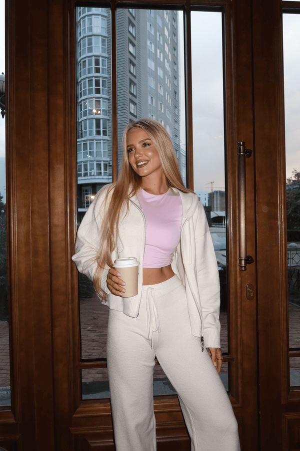 Повсякденний костюм Selin молочний selin-milk фото